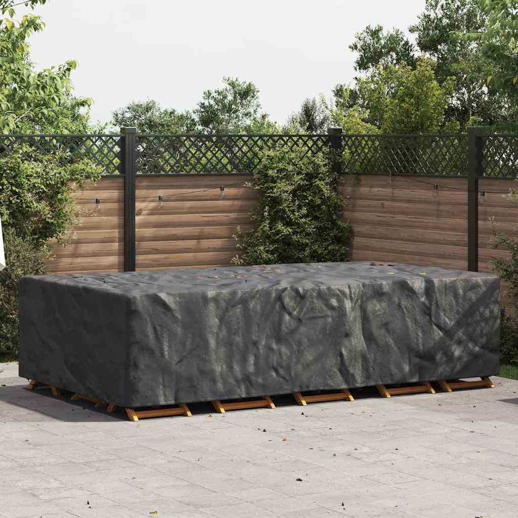 Outdoor Furniture Cover Black 315 x 180 x 74 cm 600D